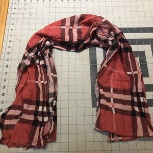 Burberry Cotton/Silk Scarf